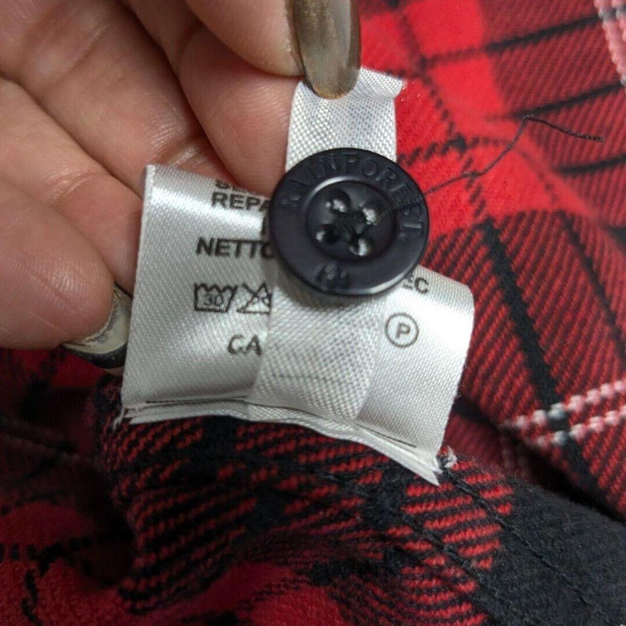 Source Unknown Men's Top - Red/Black - M – Rainfo… - image 8