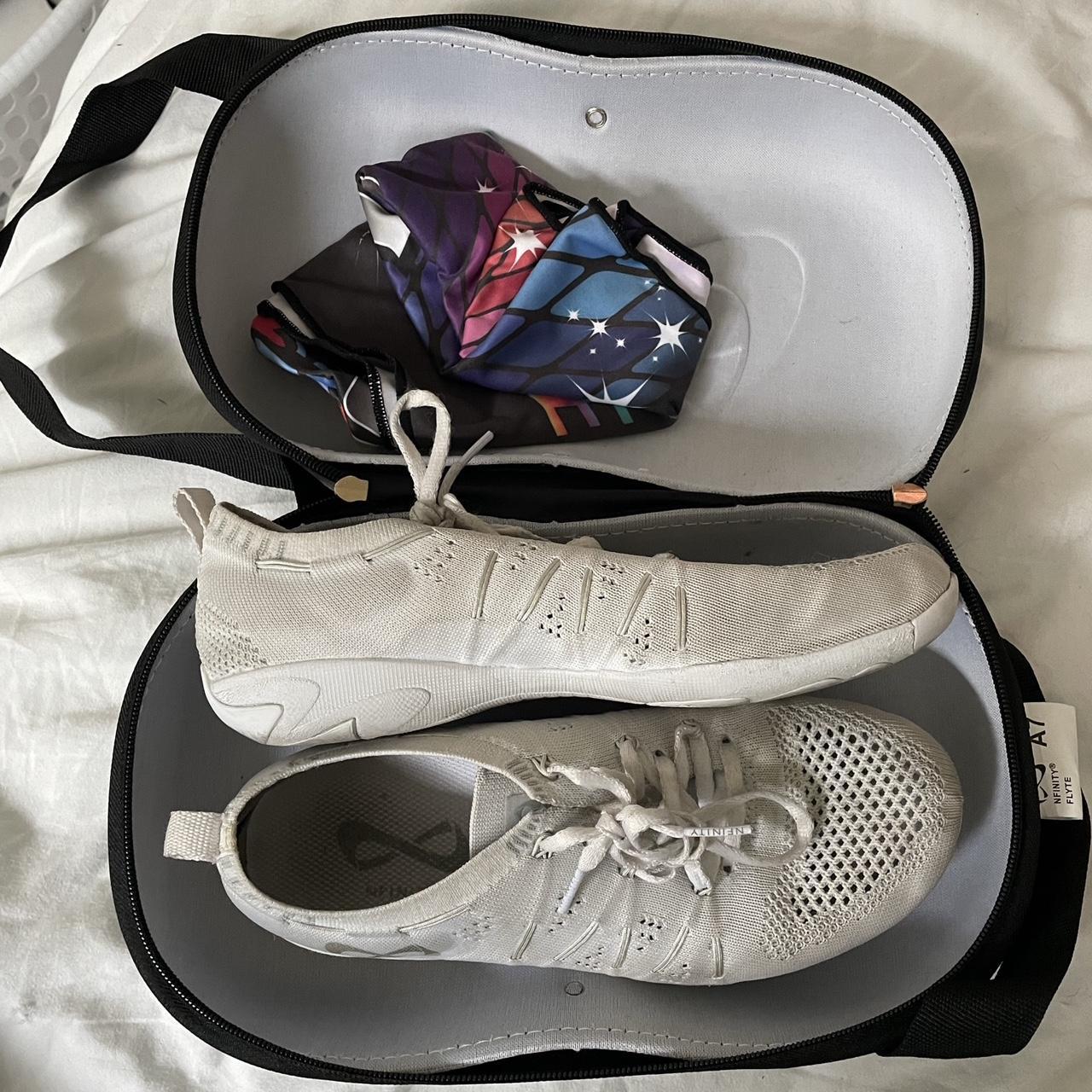 nfinity high top cheer shoes