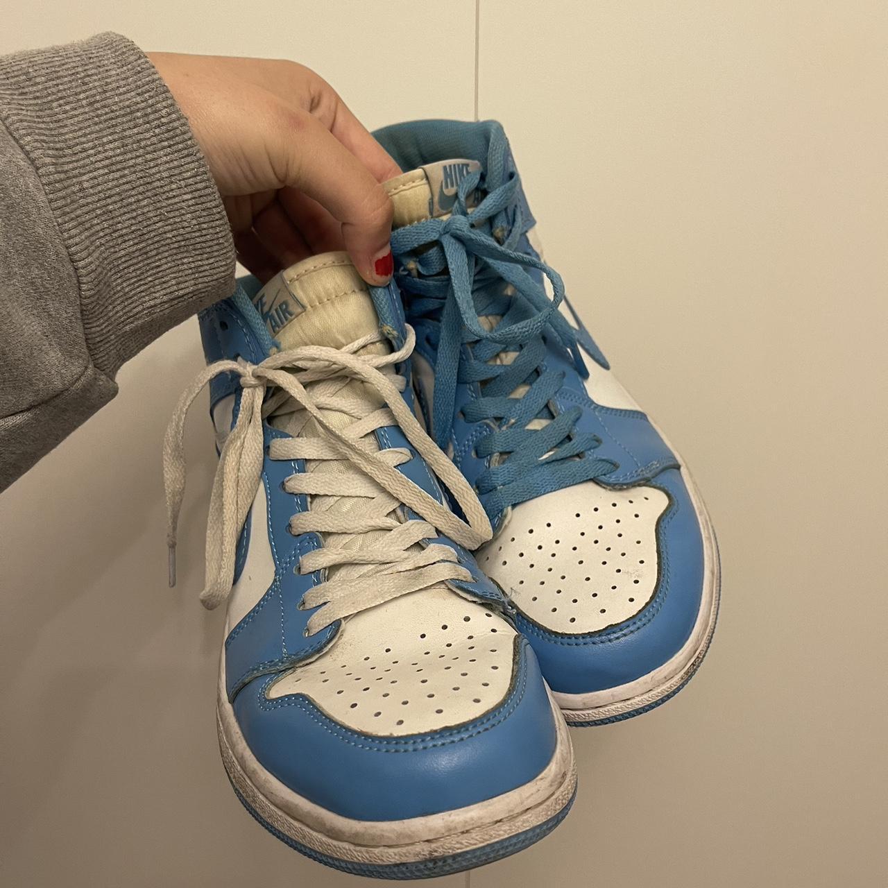 Jordan 1 Retro High OG Powder Blue BG jordan1. Depop