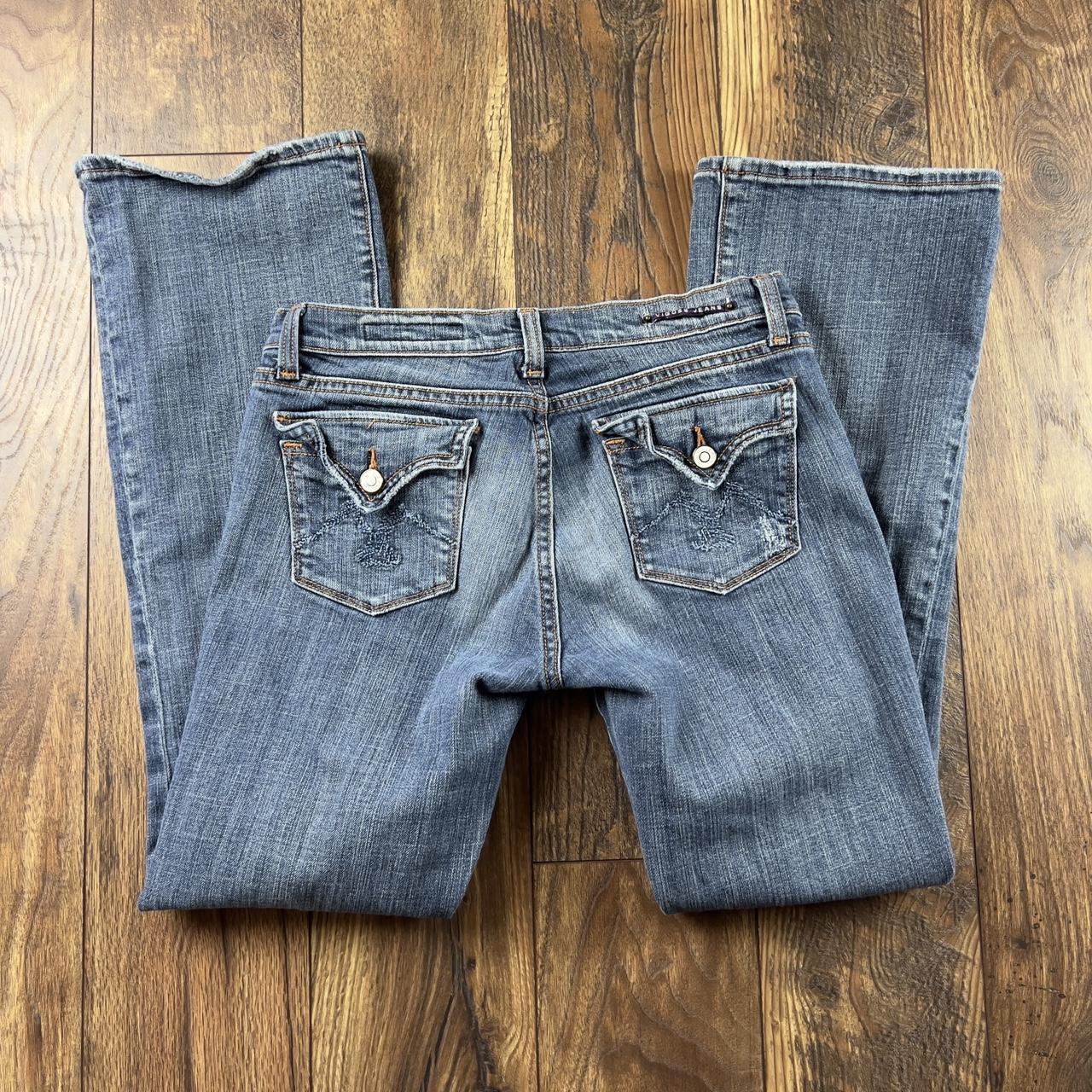 The Amy jeans 00’s era low rise denim jeans Size:... - Depop