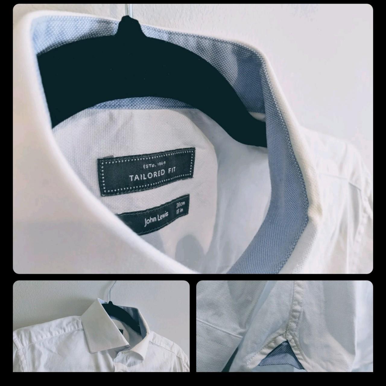 John Lewis Men's Black Shirt Depop