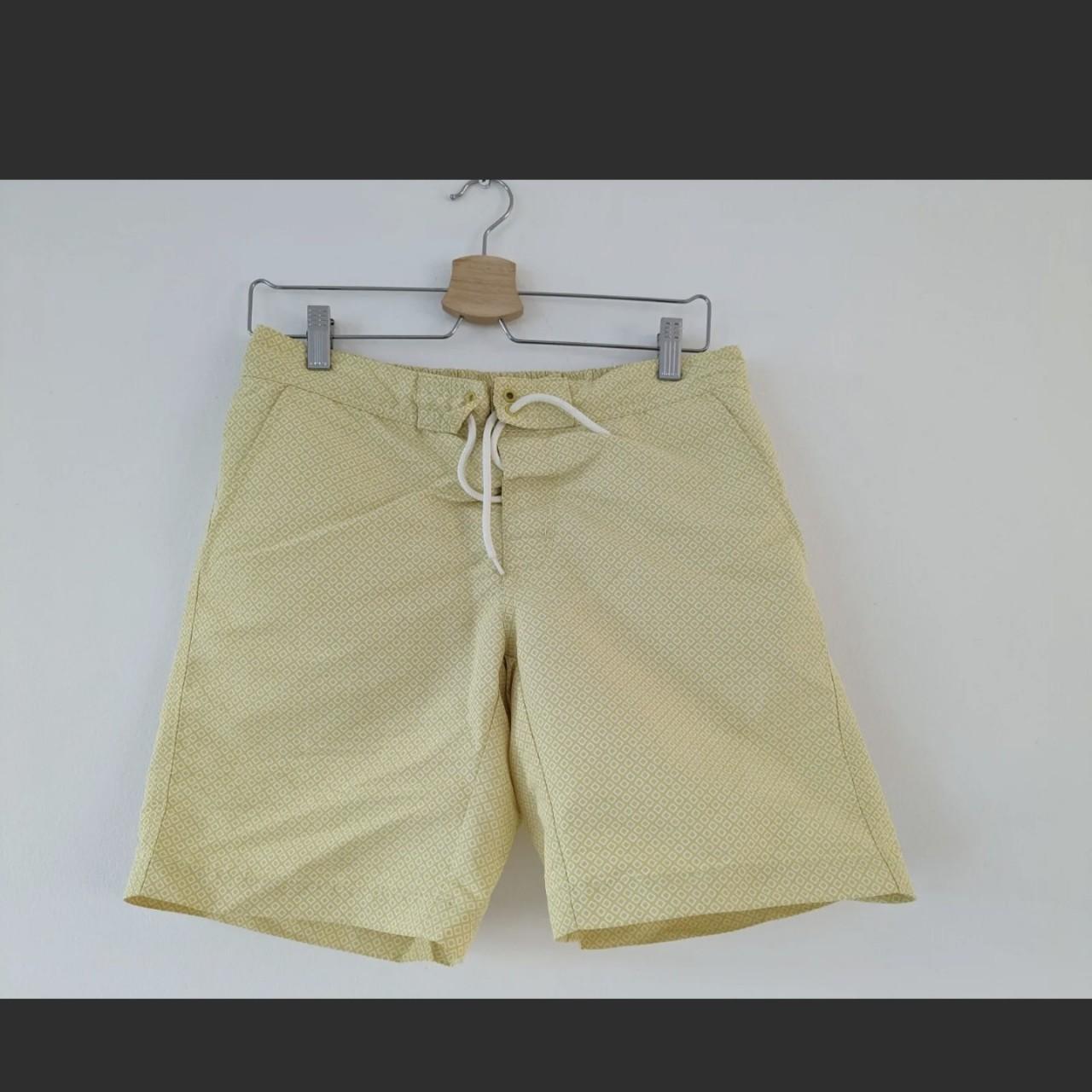 UNIQLO Men's Yellow Swimbriefsshorts Depop
