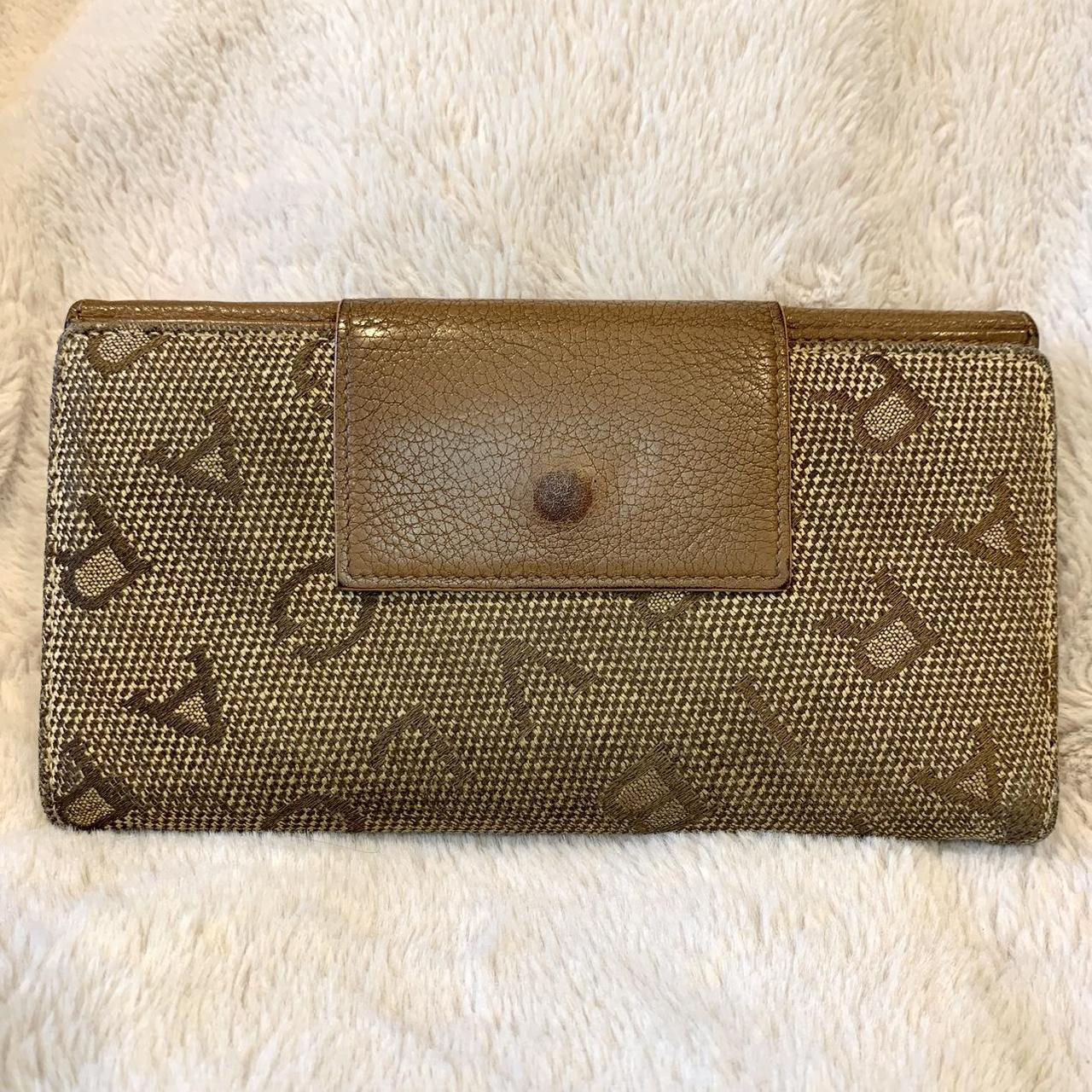 LV Vintage Check book Wallet Great clean vintage - Depop