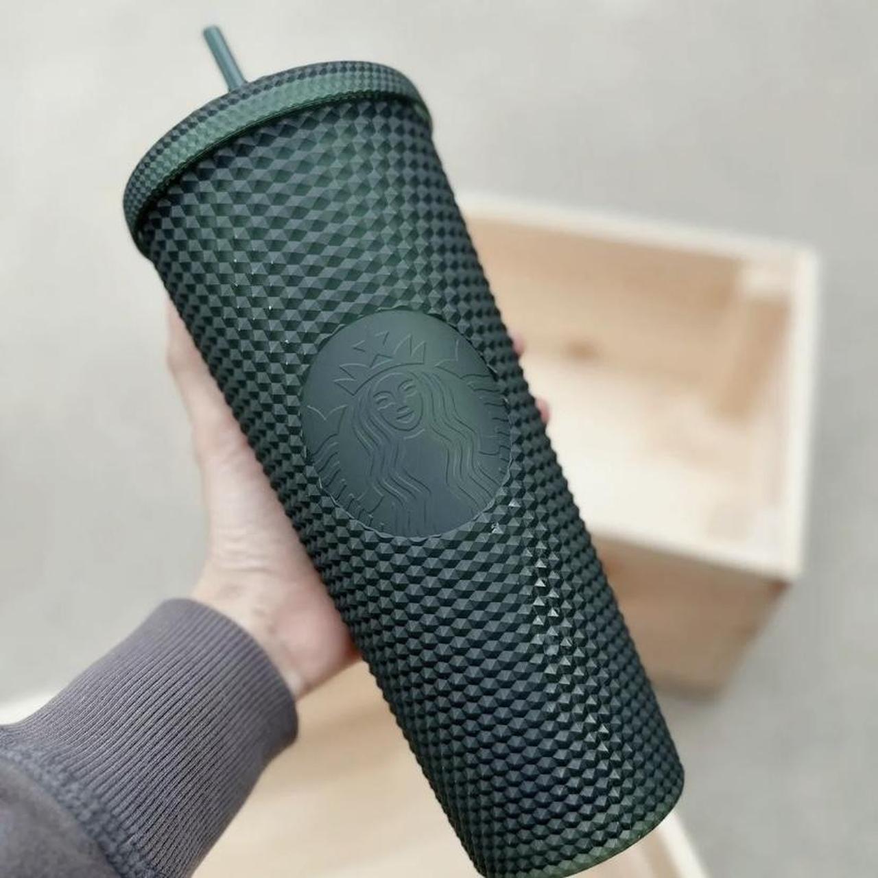 Matte Green Venti Studded Tumbler