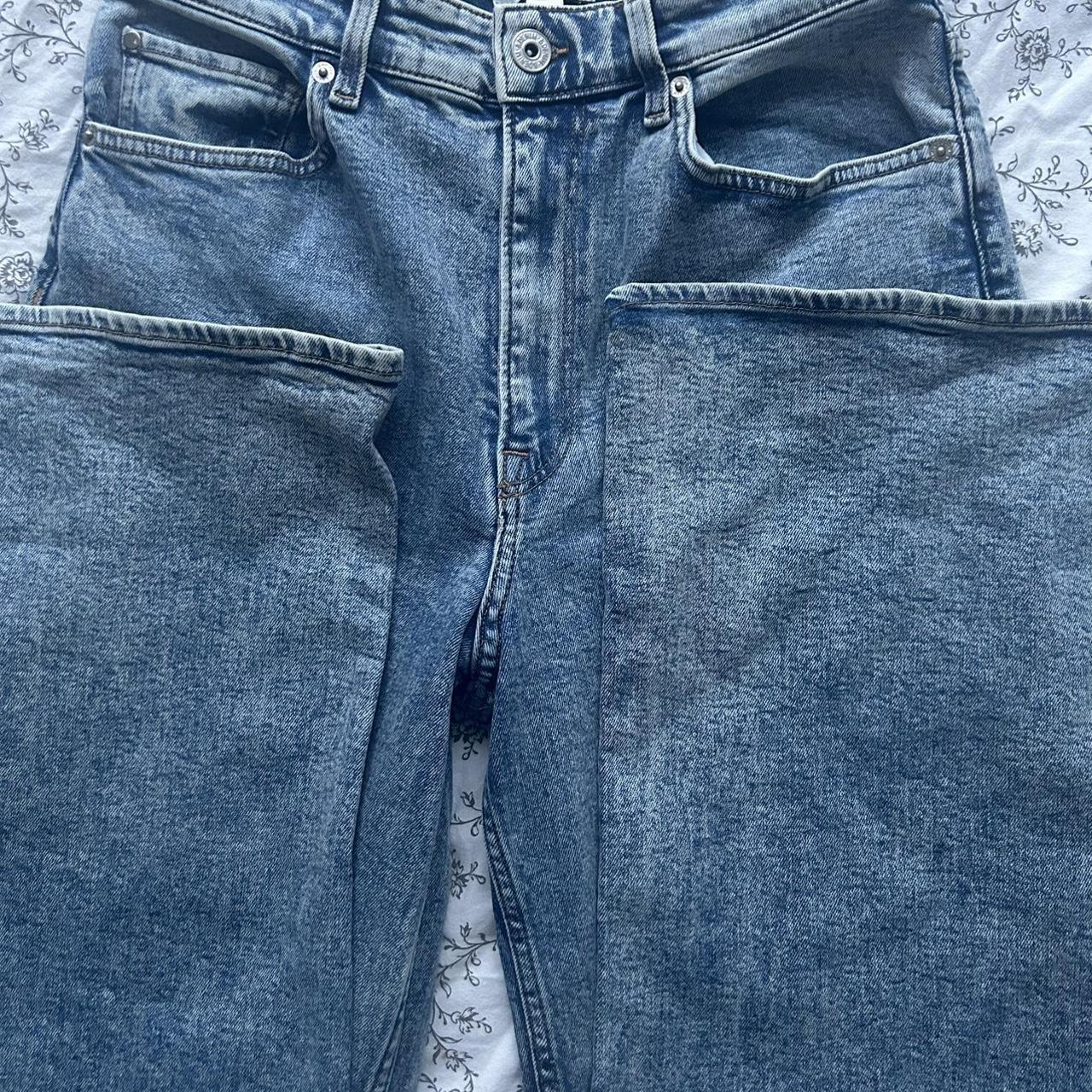 baggy midrise y2k skater wash jeans ☆ light wash ☆... - Depop