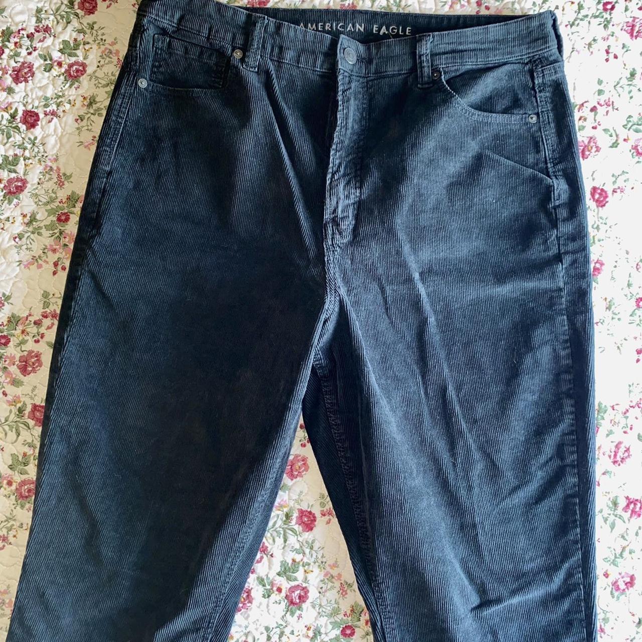 American Eagle Women's Black Jeans Depop