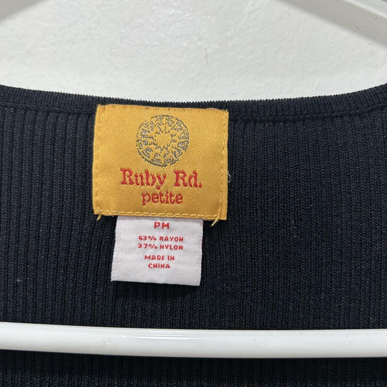 Ruby Rd. Women's Blouse - Black - S – Black Ruby … - image 3