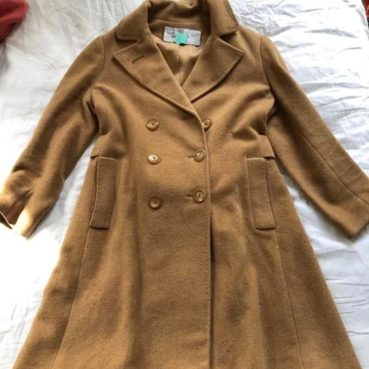 Lord & Taylor Pure Camelhair Swing Coat Size S /... - Depop