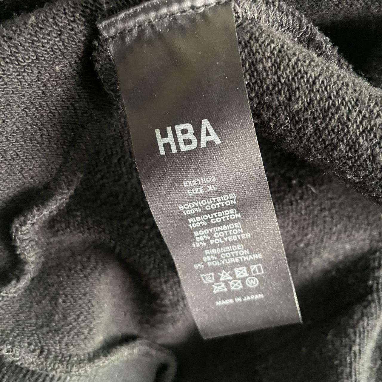 Hood by Air HBA Double Layered Zip Up Hoodie Mens XL | Depop