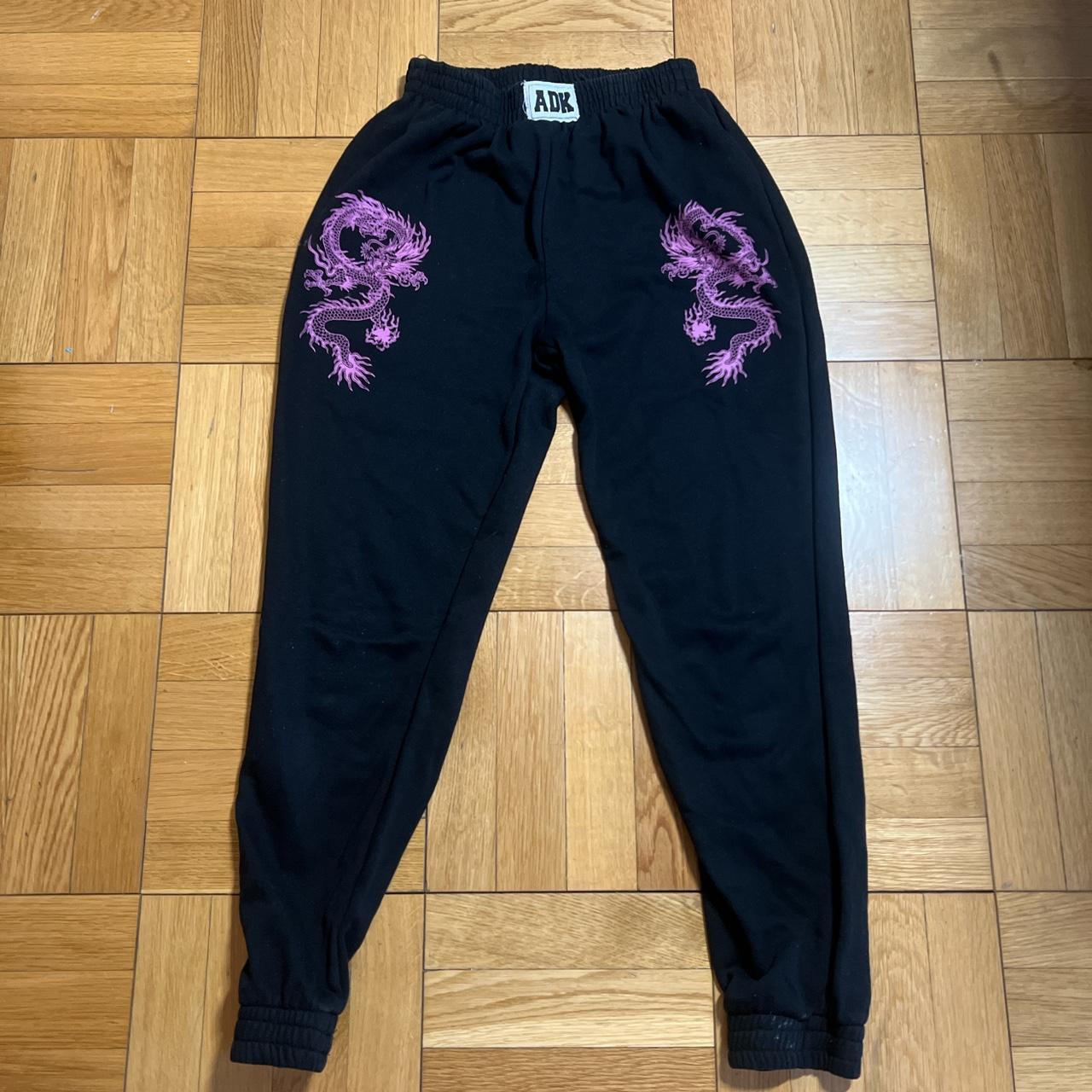 the famous Adika dragon sweatpants Size small