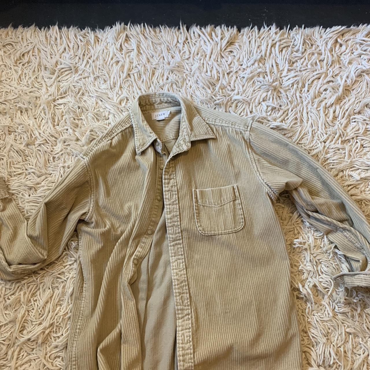 J.Crew Men's Tan Shirt | Depop