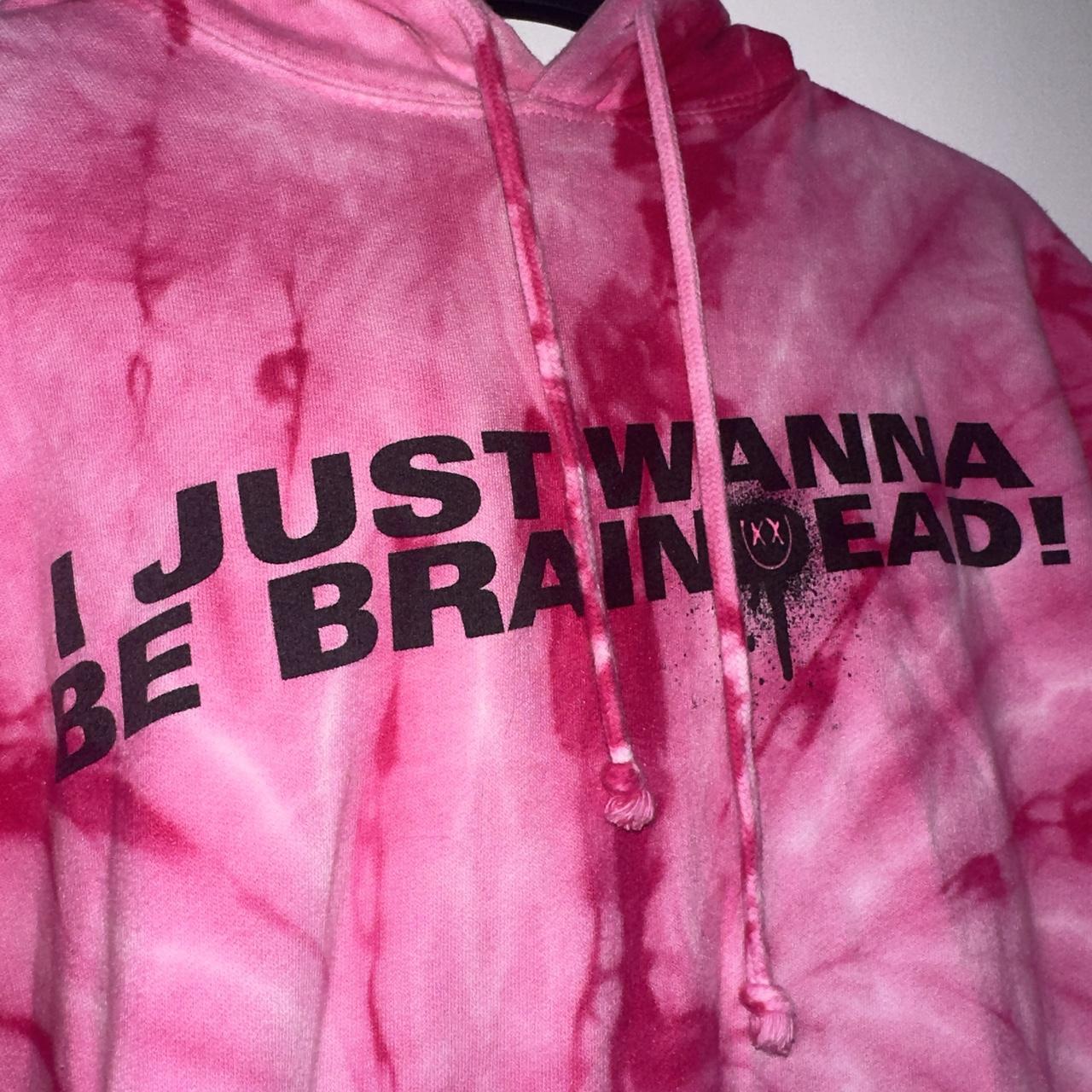 Yungblud merch shop pink hoodie