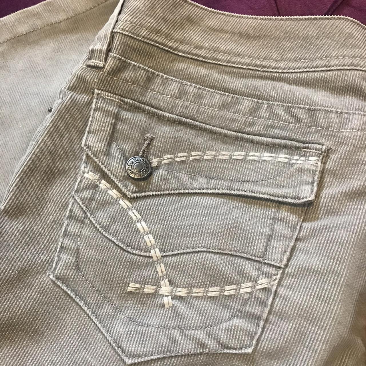 Union Bay Corduroy Jeans Gray Boot Cut Pre owned.... - Depop