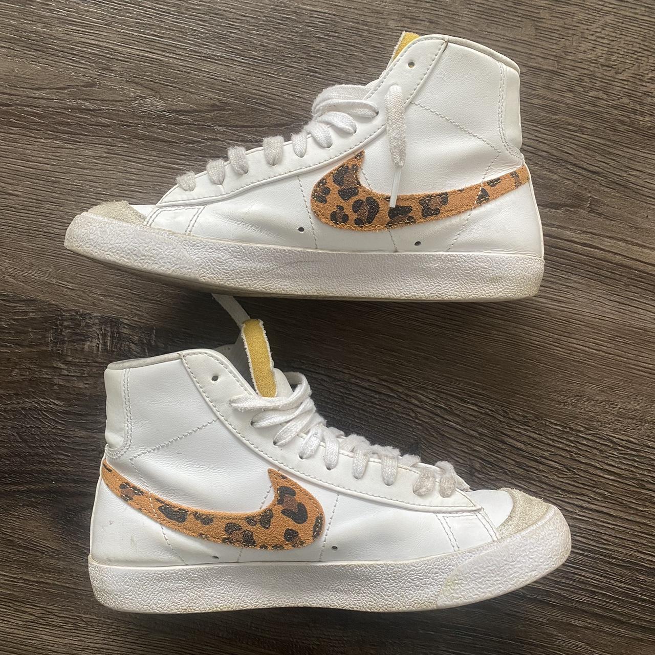 tan nike blazer womens