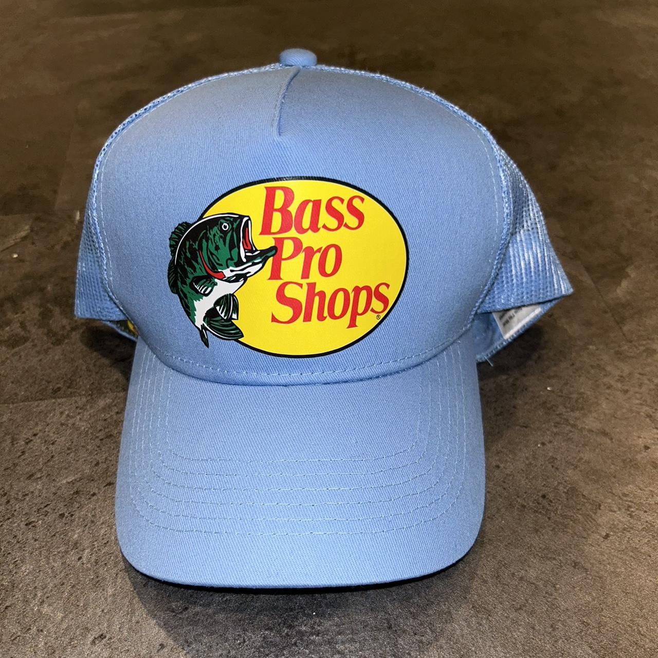 Bass Pro Hat Light blue - Depop