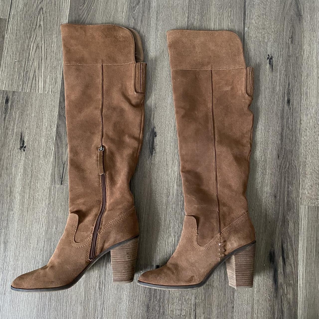 Vintage Dolce Vita Ohanna tan brown leather over the. Depop