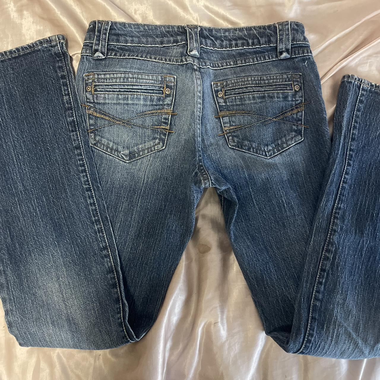 Vintage Aéropostale Low Rise Bootcut Jeans Size 1/2... - Depop