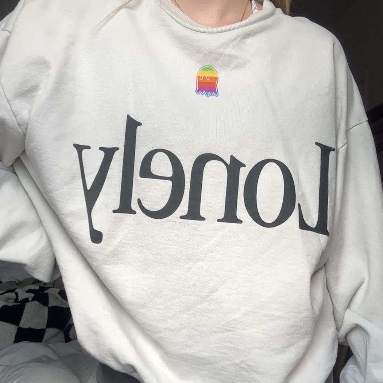 Lonely Ghost 2024 Apple Crewneck