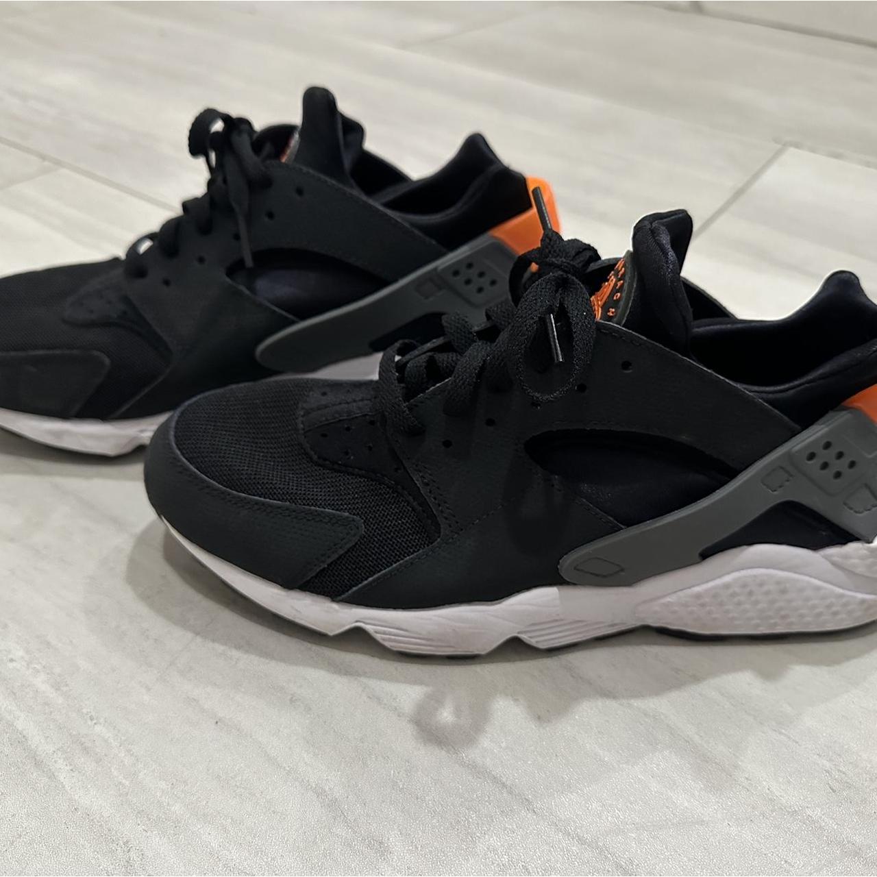 black orange huarache