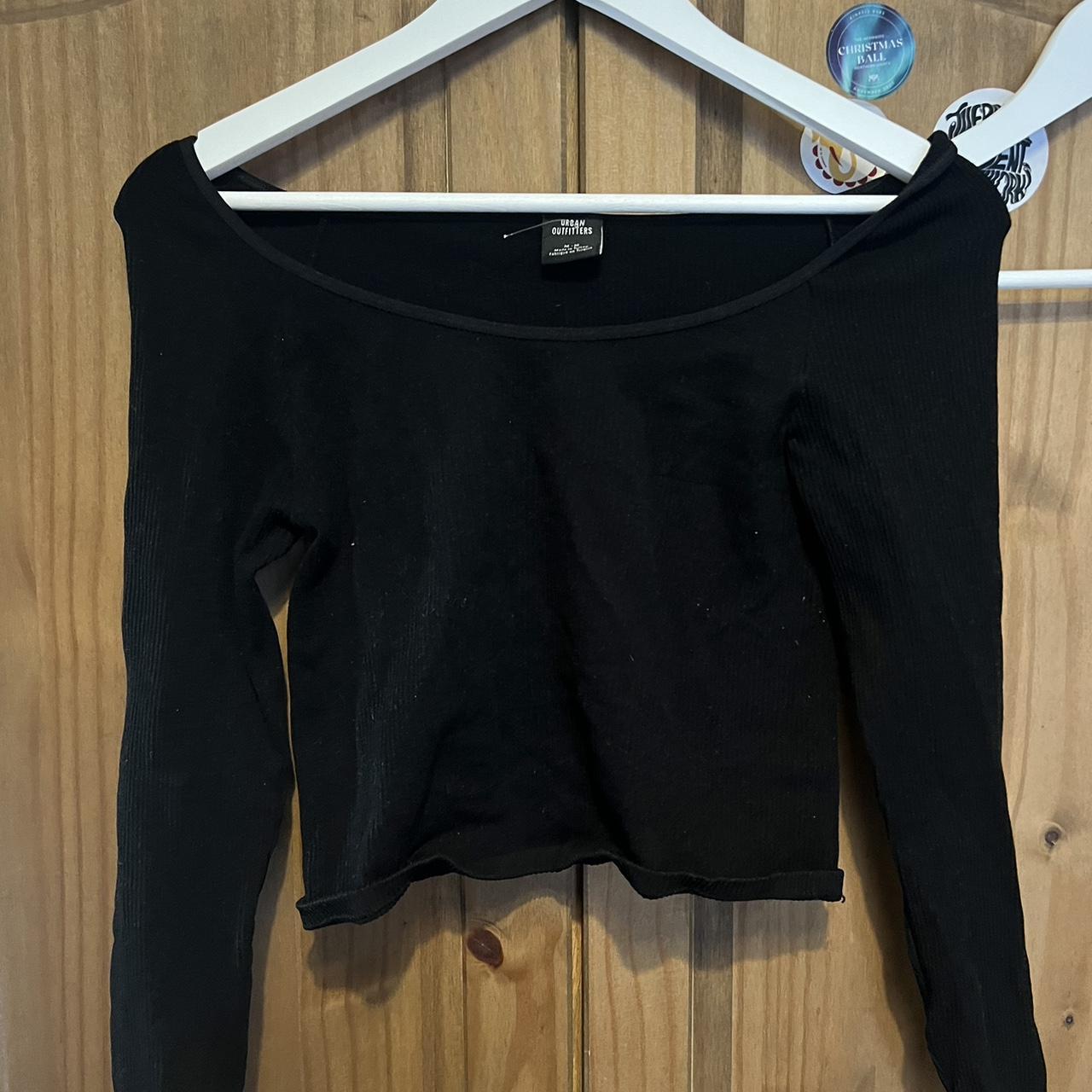 Urban outfitters wide neck long sleeve size medium... - Depop