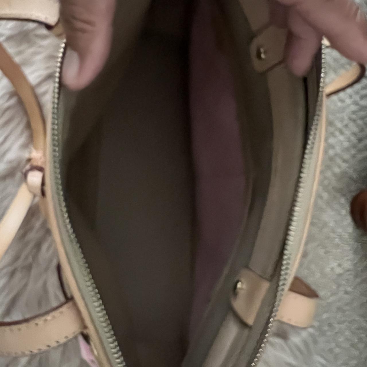 Dooney & Bourke Women's Pink and Gold Bag Depop