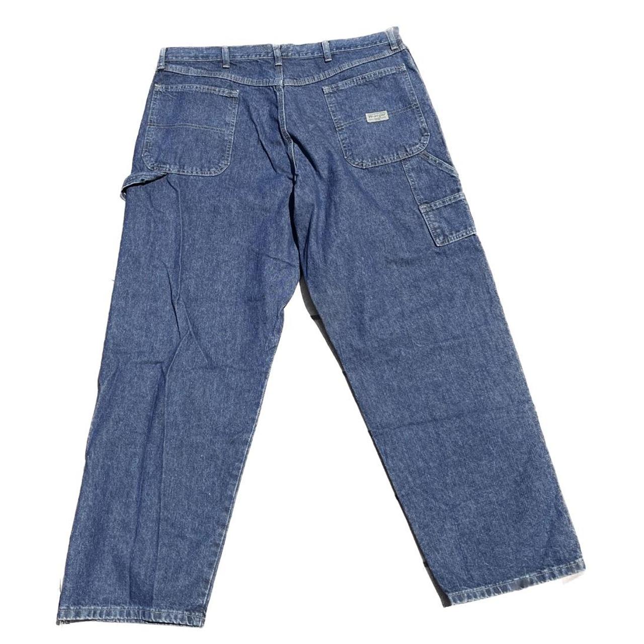 Wrangler Men's Blue Trousers | Depop