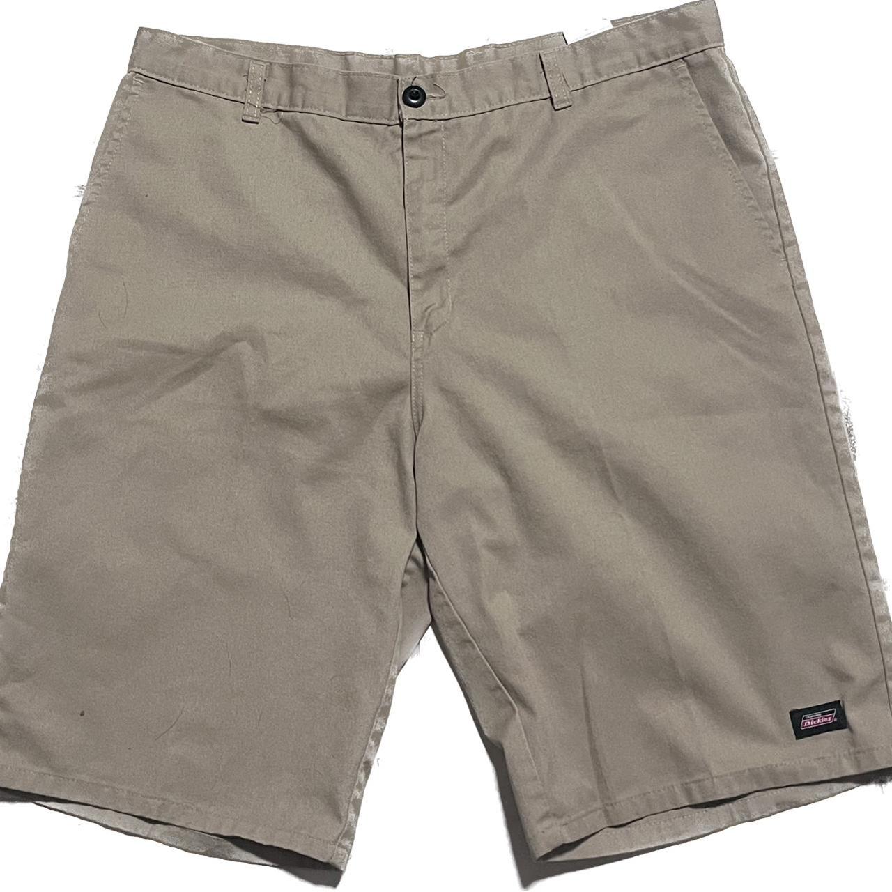 Dickies Men's Khaki Shorts Depop
