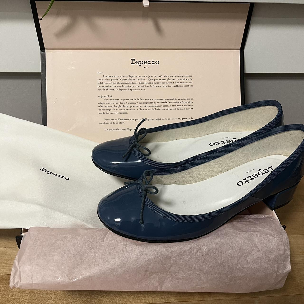 Light blue Repetto ballet Wore them a Depop