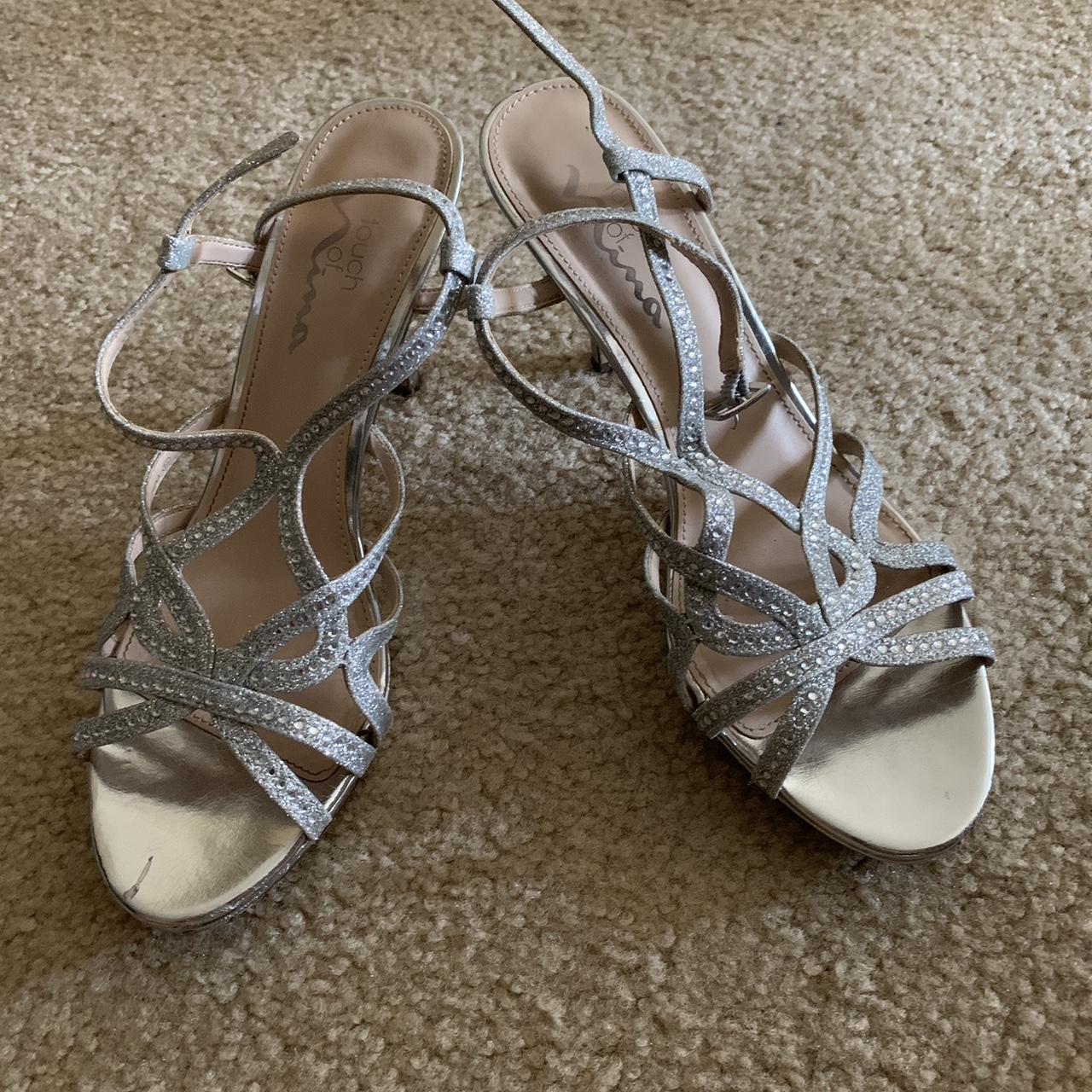 Touch of clearance nina silver heels