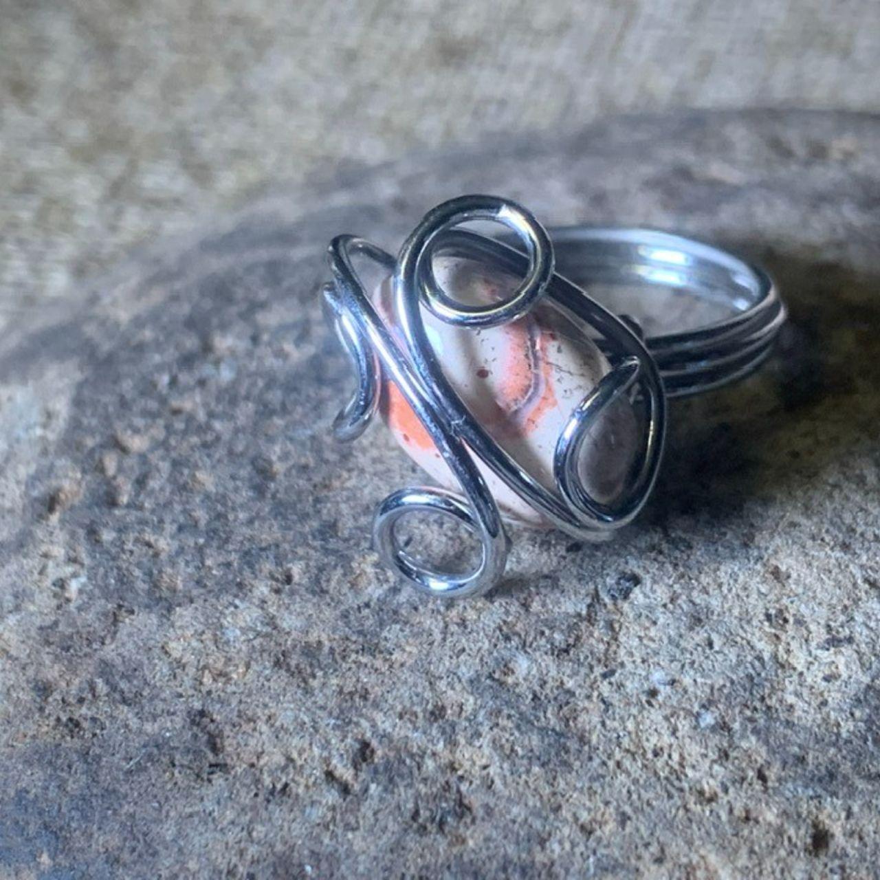 Source Unknown Women's Ring - Silver – Wire-Wrapp… - image 3