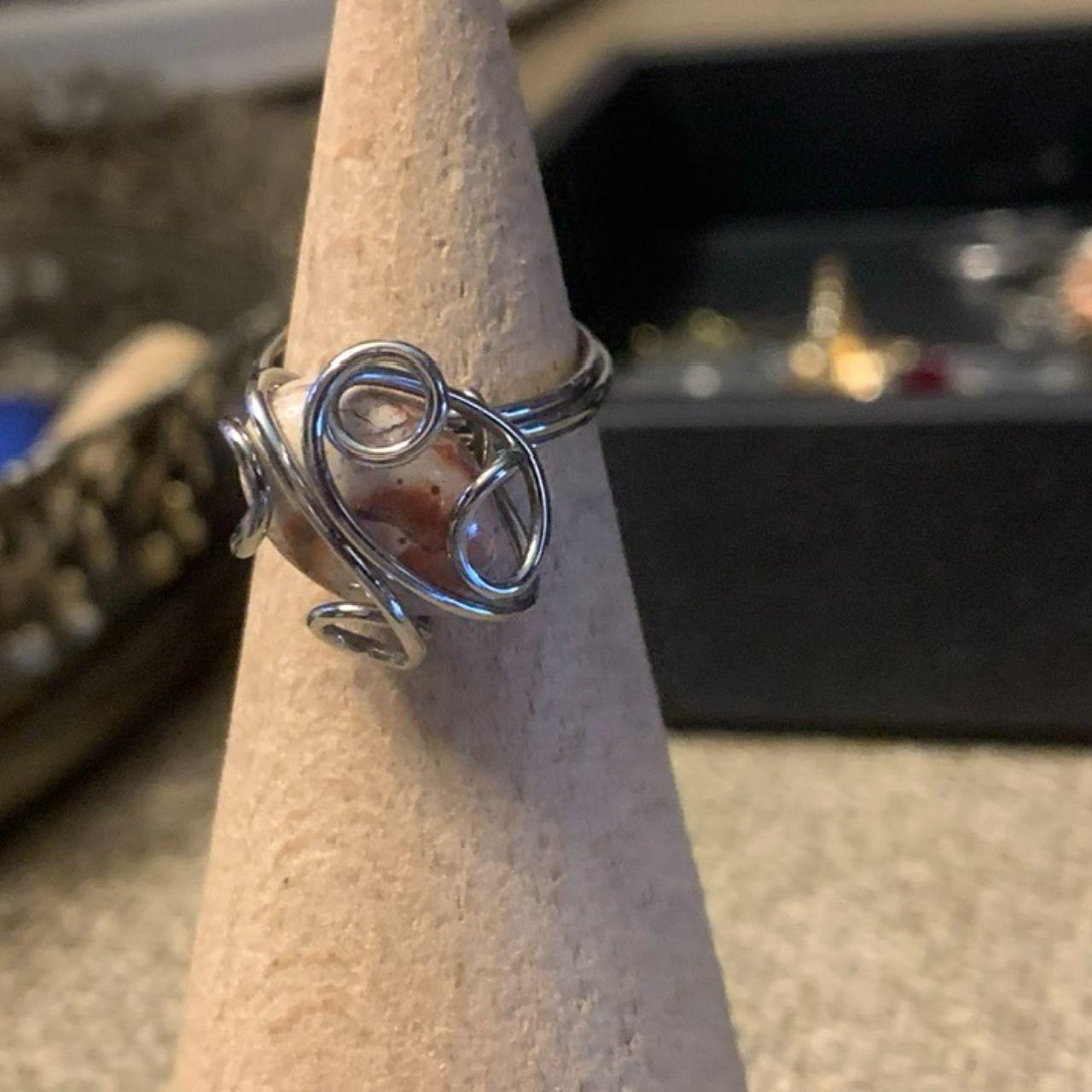 Source Unknown Women's Ring - Silver – Wire-Wrapp… - image 4