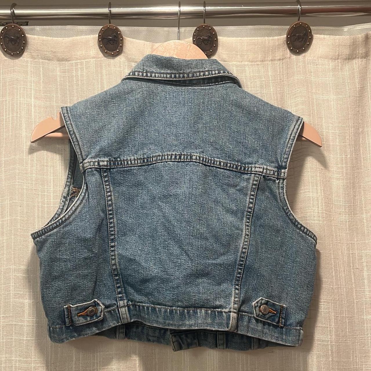 Denim vest clearance gap