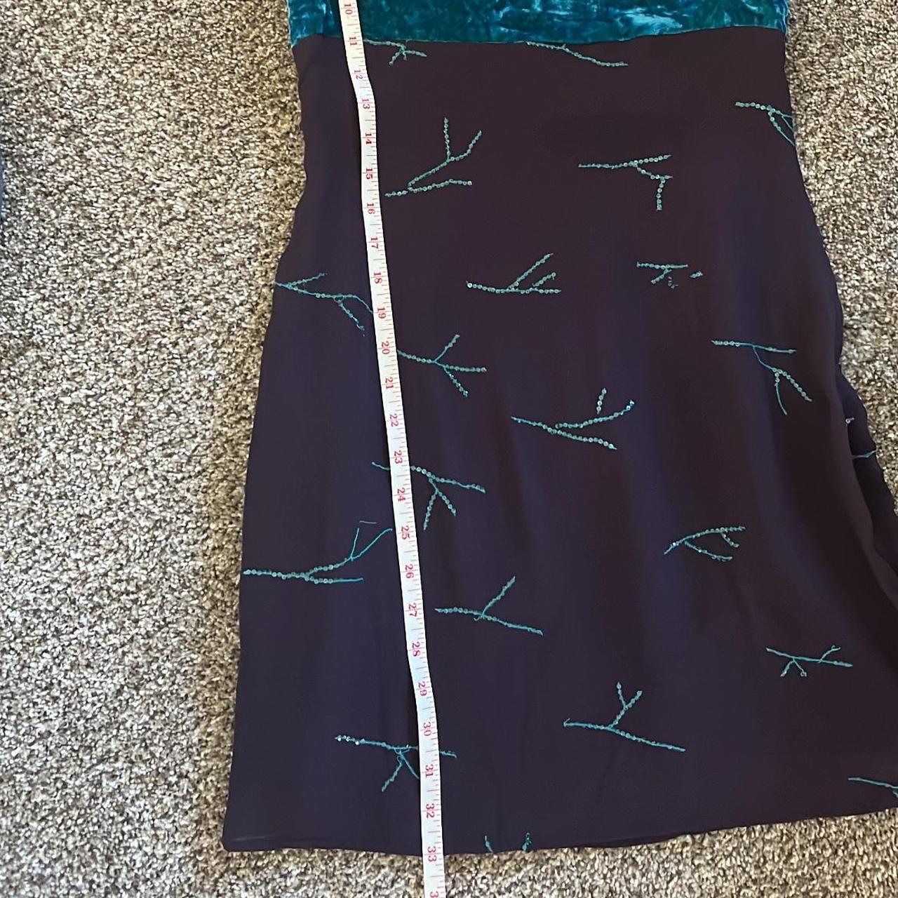 Bebe made in france vintage mini dress velvet... Depop