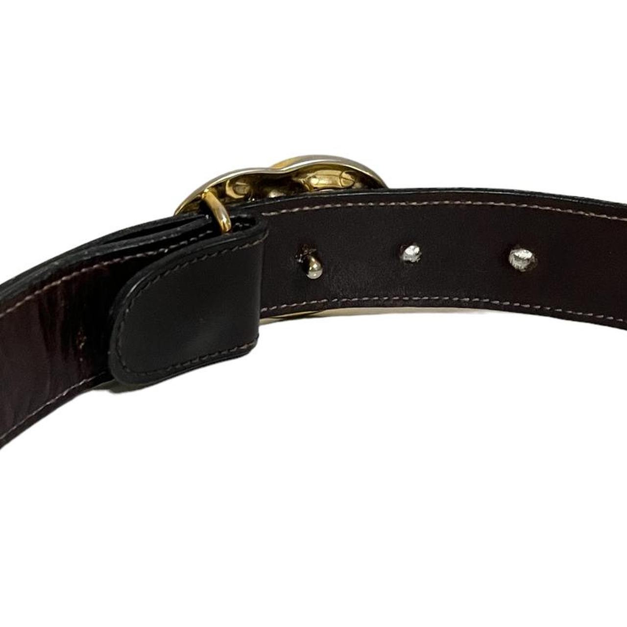 Louis Vuitton Women's Brown and Gold Belt (4)