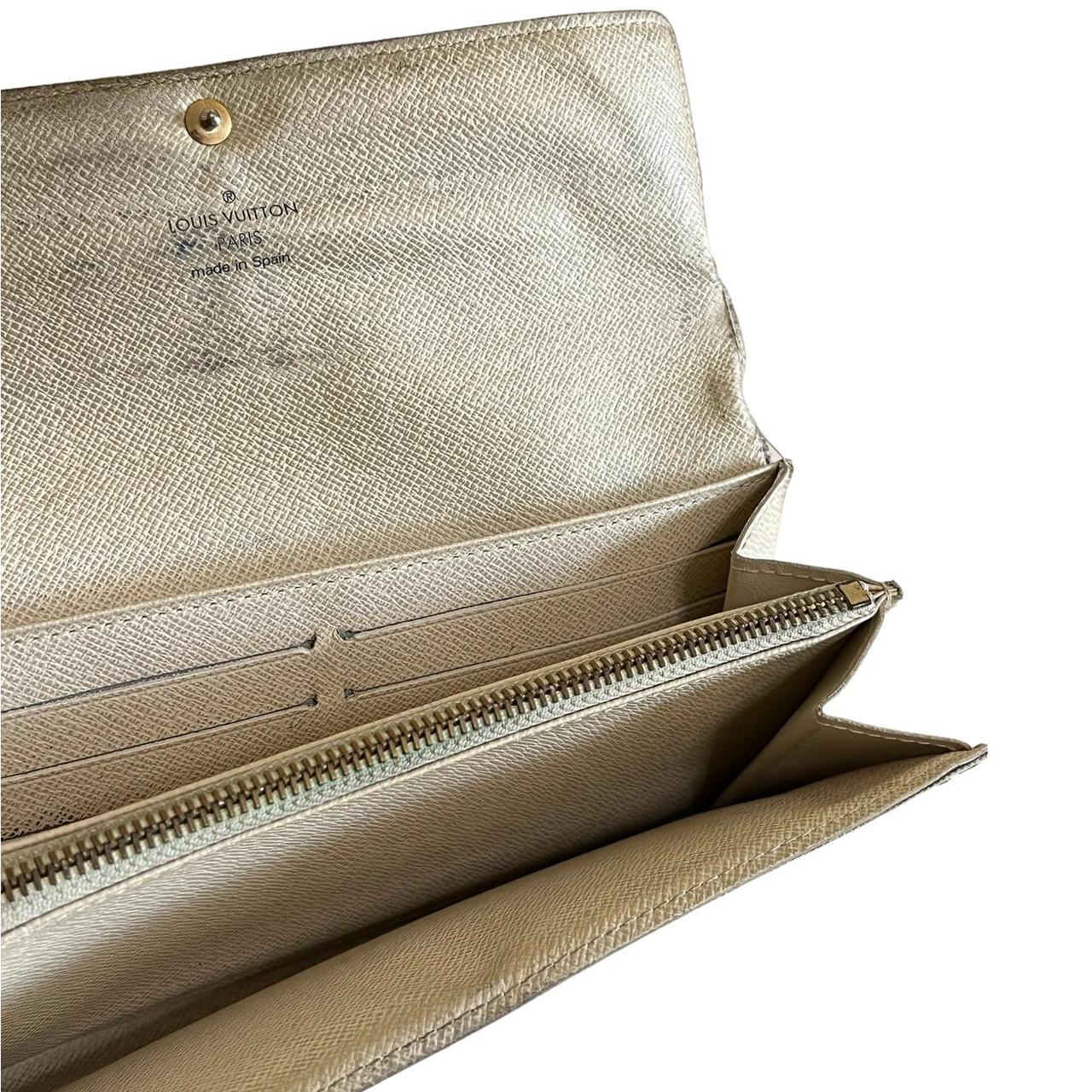 Louis Vuitton louis vuitton emilie damier azur wallet white -  Porte-documents Louis Vuitton Sorbonne en cuir épi noir - RvceShops's Closet