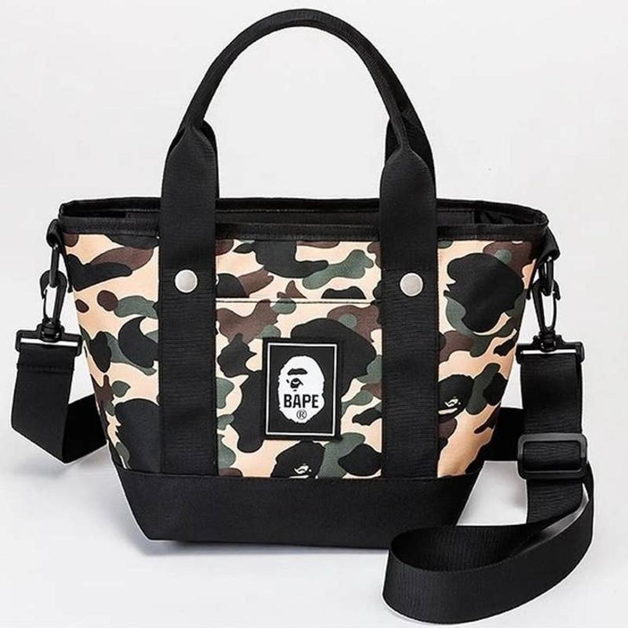 Bape 1st Camo Tote Bag Yellow Signature Bape 1st... - Depop