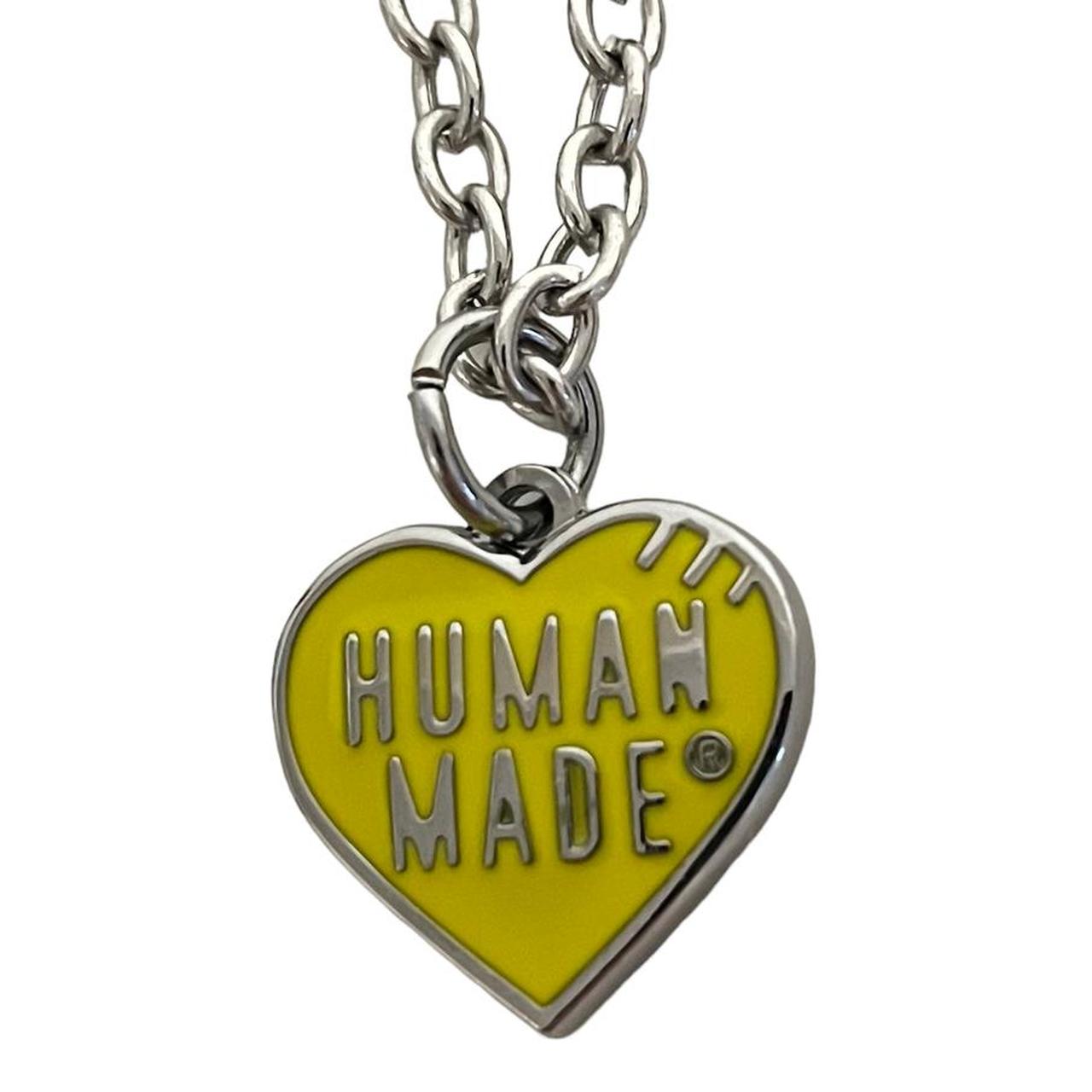 Human Made Heart Necklace - Yellow, Heart Pendant by...