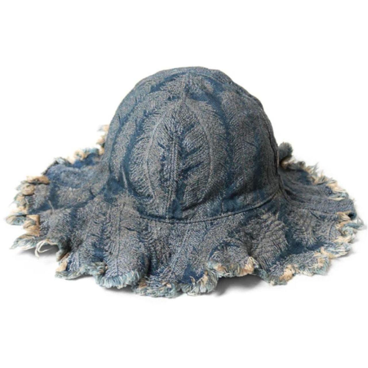 Kapital 12oz Magpie Denim Radio Tulip Hat Brand New | Depop