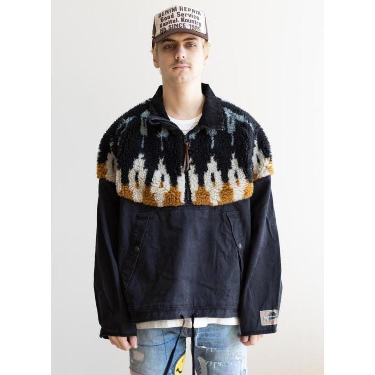 KAPITAL チノ×ボアフリース ノルディックアノラック キャピタル 美品