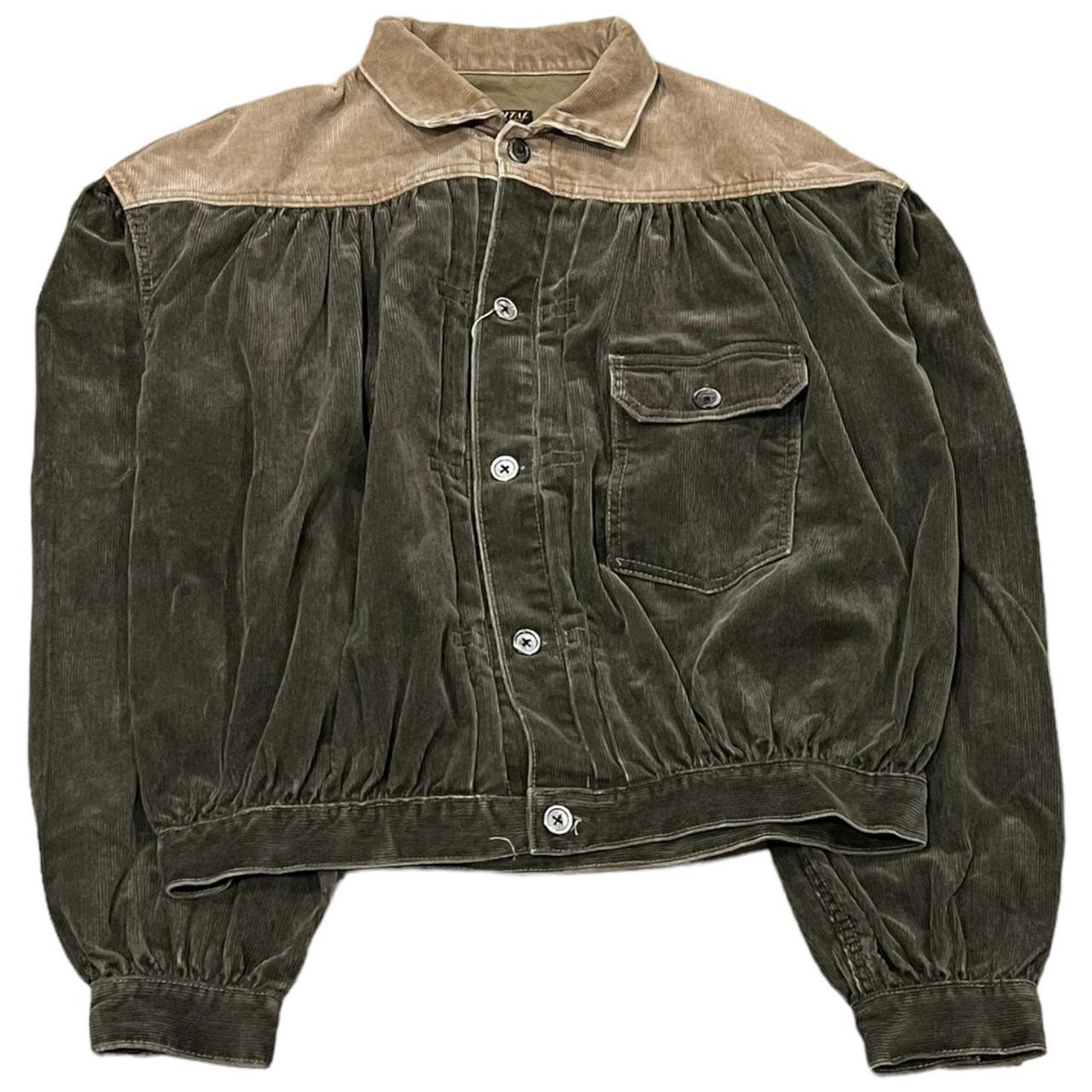 KAPITAL キャピタル コーデュロイ 2TONE ジプシー ジャケット Kapital Corduroy 2Tone Gypsy Jacket Brand New Size | Depop