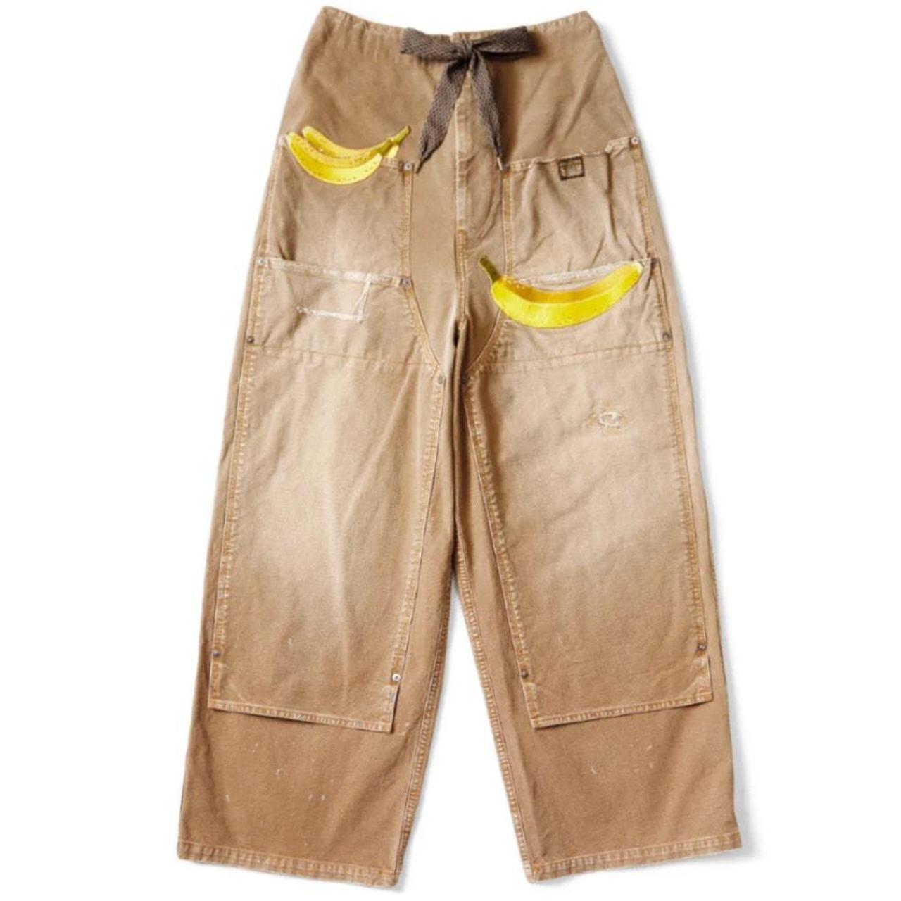 Kapital Canvas W Knee Easy Baggy Pants (Banana Patch...