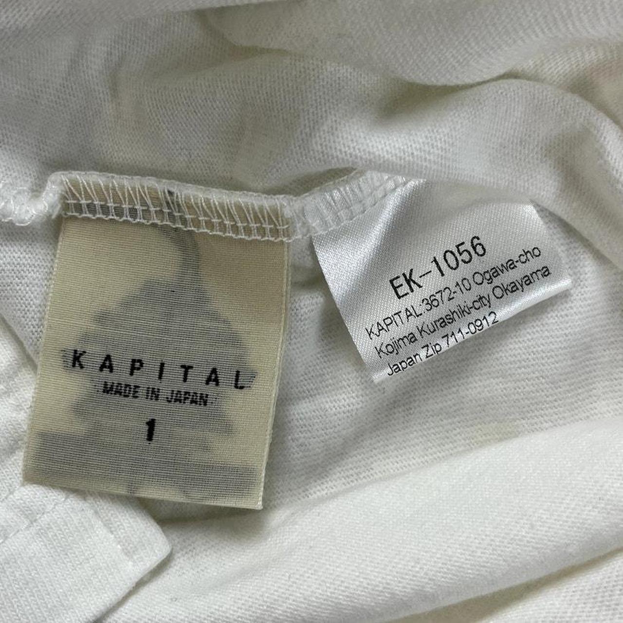 Kapital 3 Flags Jersey Tee Shirt Size Small Brand | Depop
