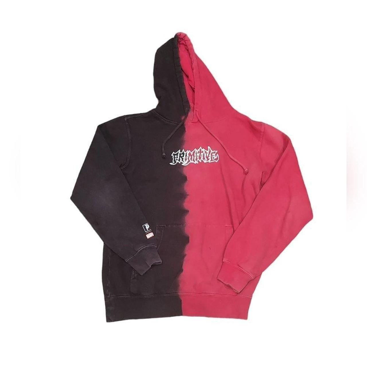 Primitive x Nychos Marvel Deadpool Split Dye Hoodie