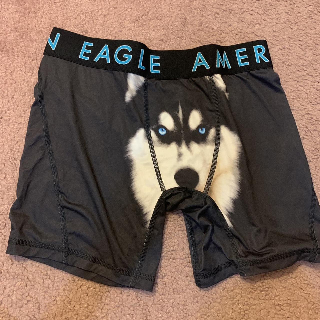American Eagle * Underwear/ Briefs Wolf Print Free - Depop