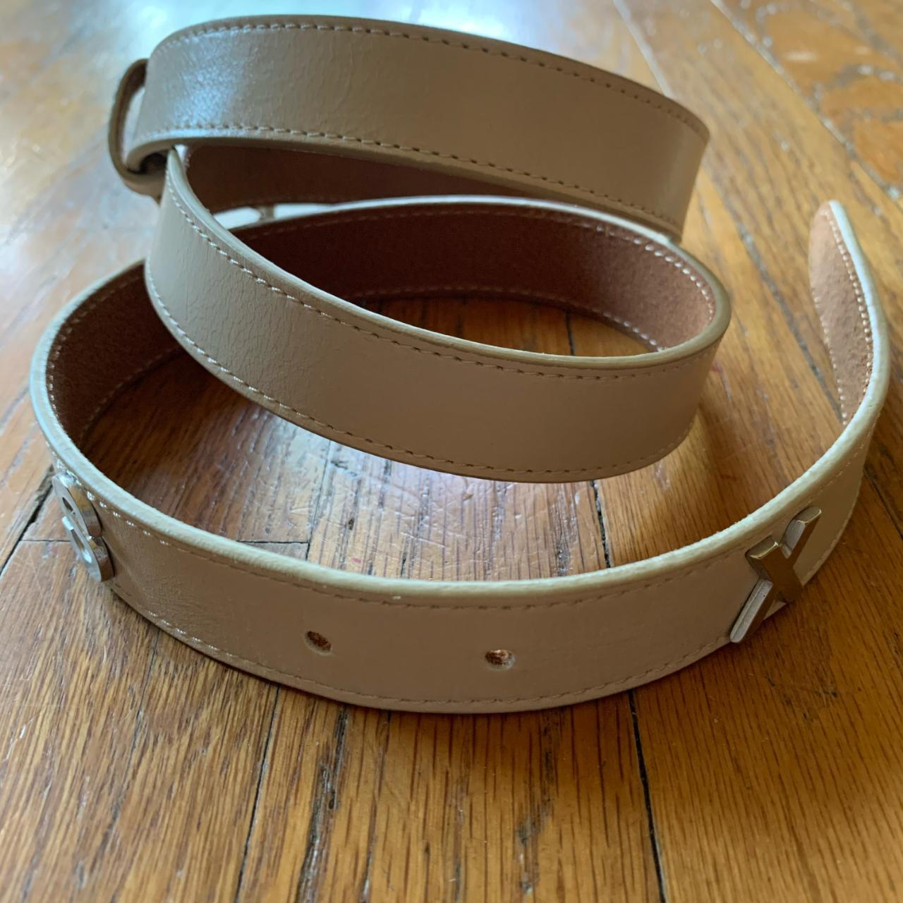 Martine Rose SEX leather belt Martine Rose Sex Letter Belt