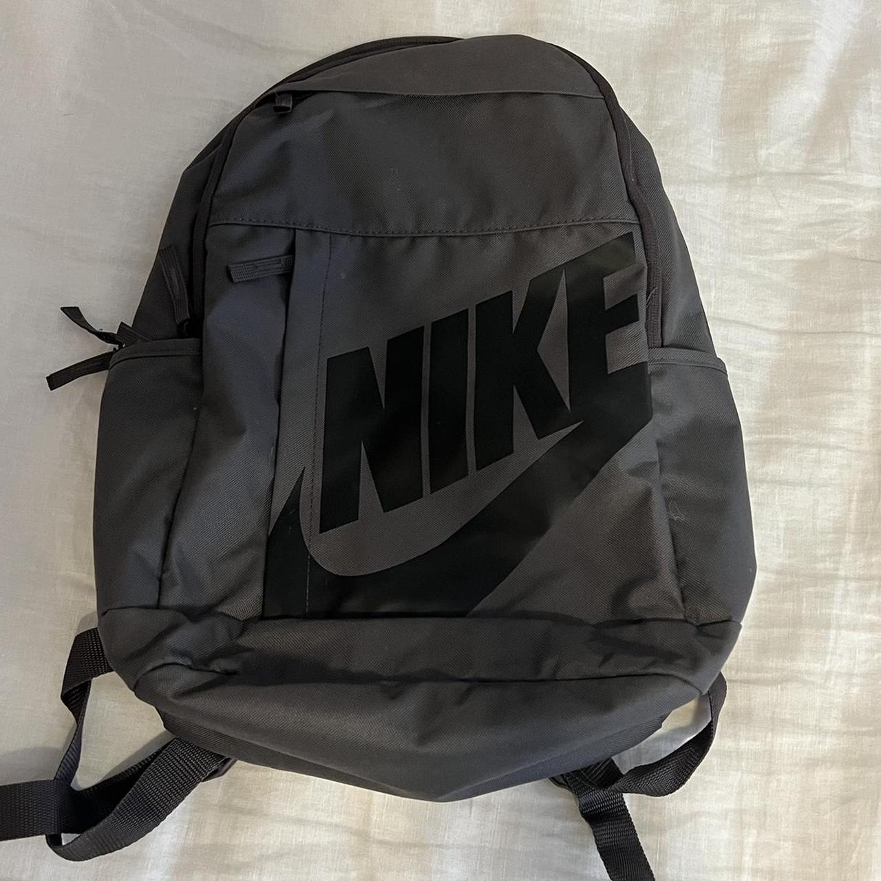 Nike Black and Grey Laptop-cases-bag | Depop