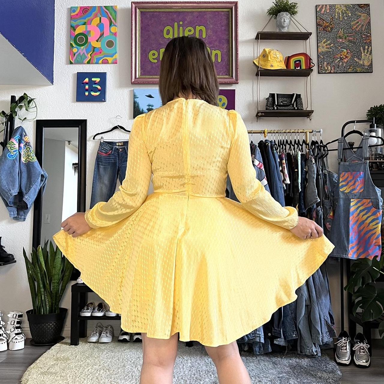 Maje 2024 yellow dress