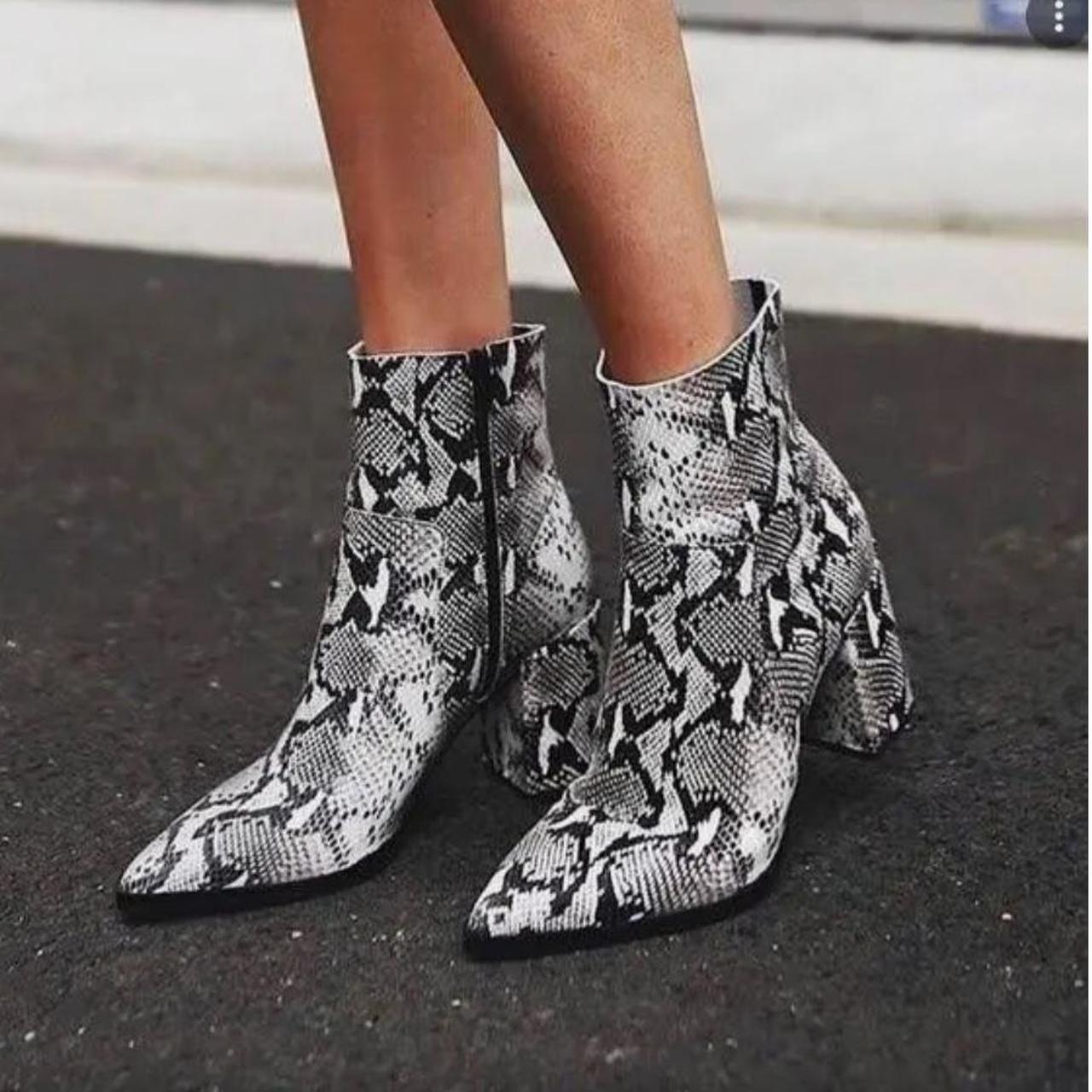 Tony bianco fashion snakeskin boots