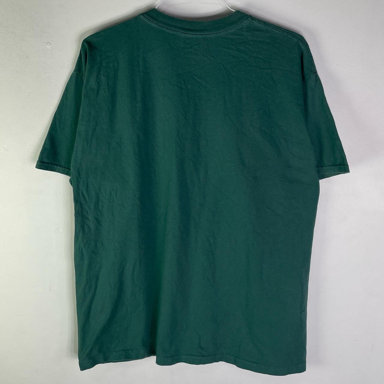 Vintage Y2K older than dirt green T-shirt Size -... - Depop