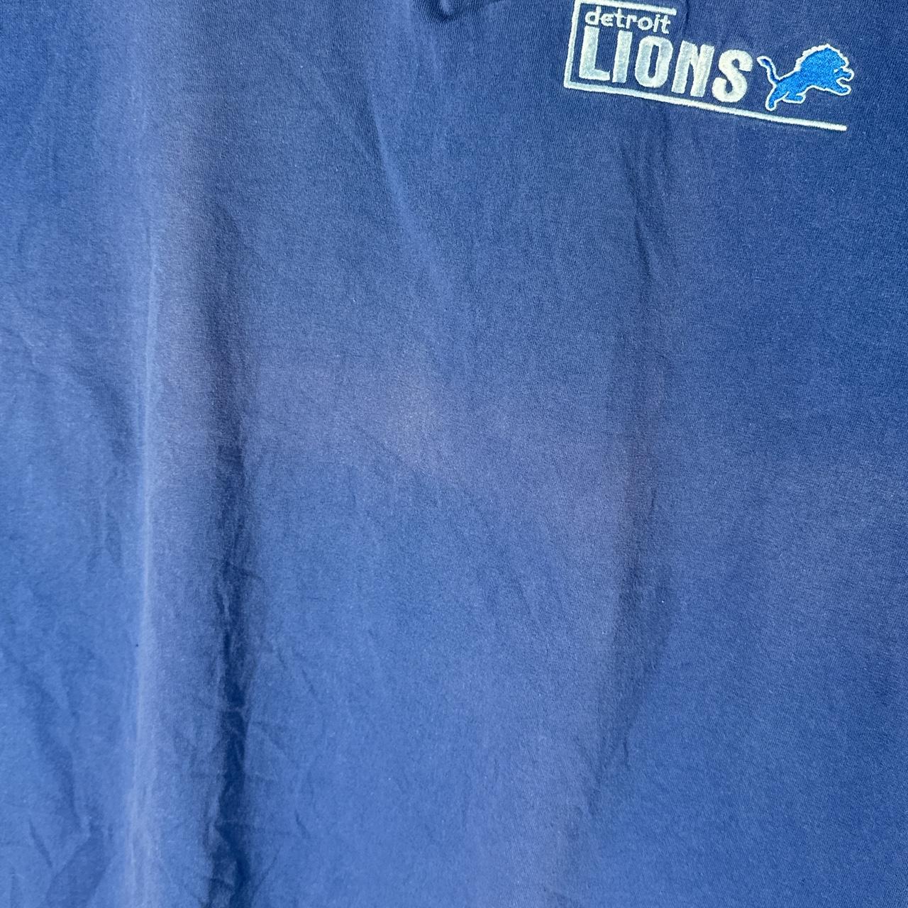 A1 VINTAGE 90S DETROIT LIONS 1953 WORLD CHAMPS SHIRT - Depop